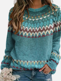Susanne | Sweter z wzorem