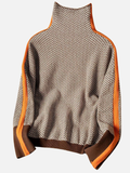 Susanne | Wzorzysty sweter z golfem