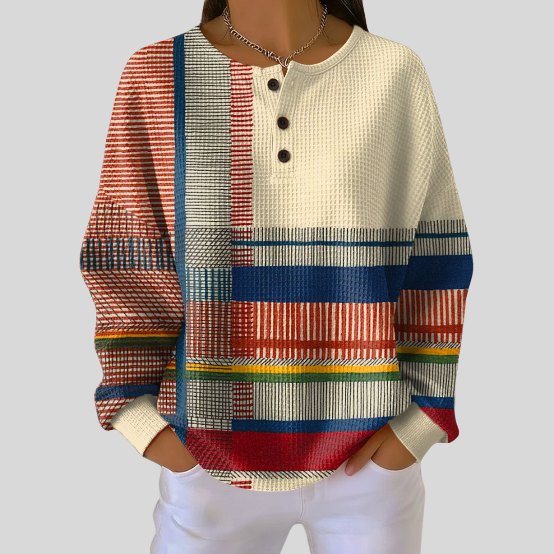 Oliwia™ | Bluza Henley