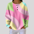 Lorelei™ | Sweter z abstrakcyjnym wzorem