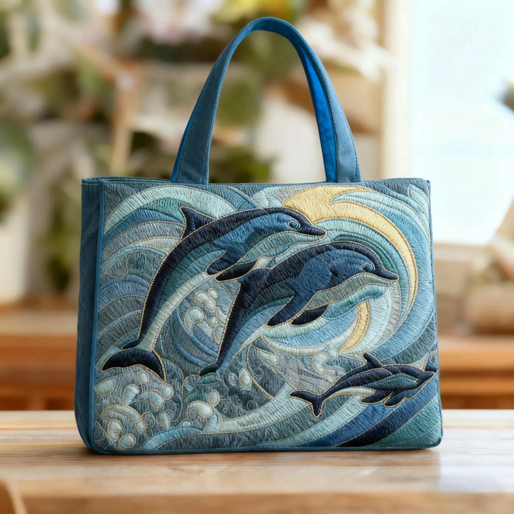 Torba Rękodzielnicza - Delfin Oceanu