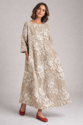 Avery - Elegancka Sukienka Maxi w Kwiaty
