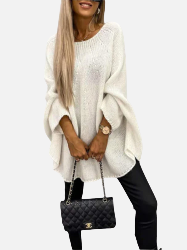 Maria | Oversize Sweter Poncho, Poncho Sweter