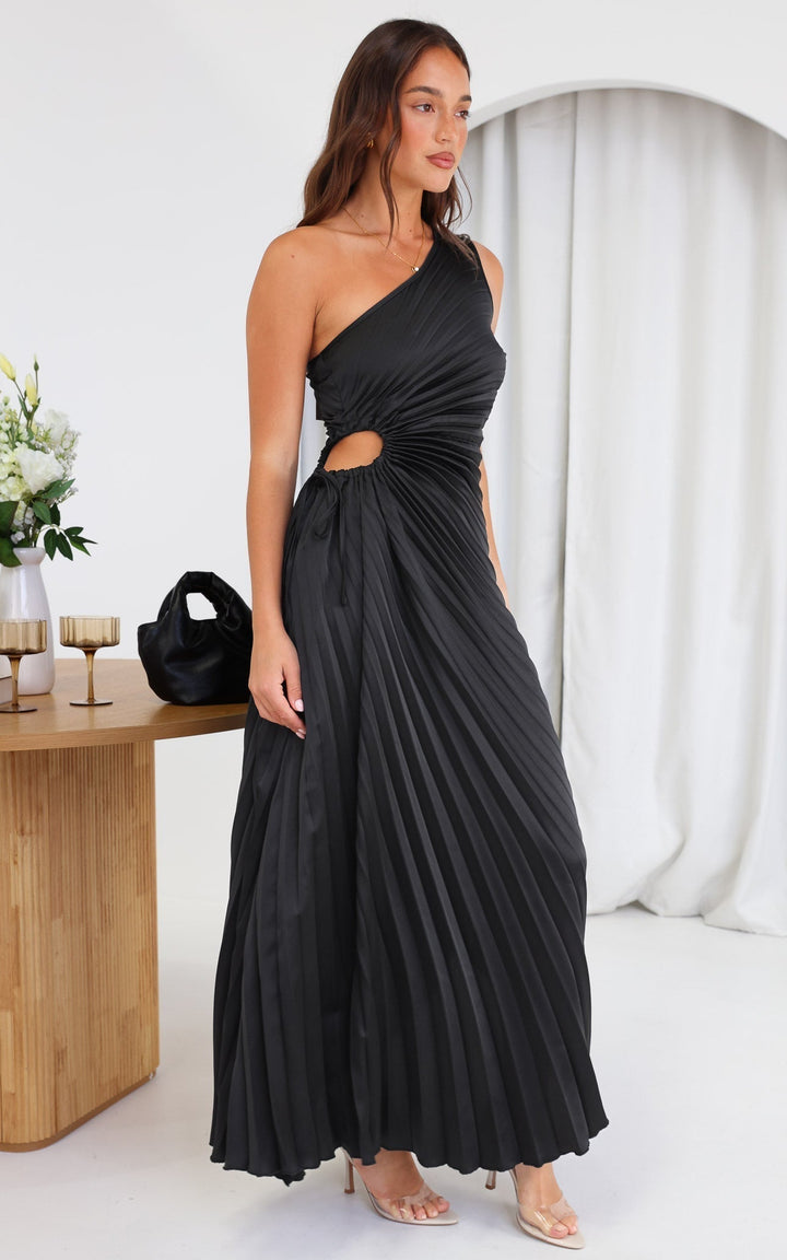 Rochelle - Sukienka Maxi Czarna