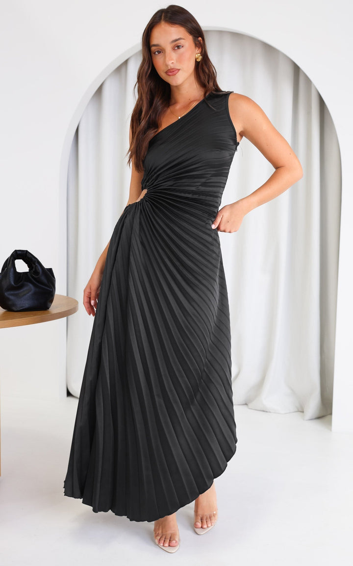 Rochelle - Sukienka Maxi Czarna