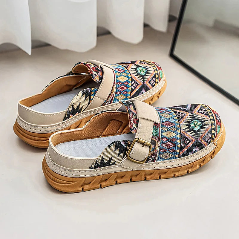Hannah | Klapki Slip-On w stylu Boho