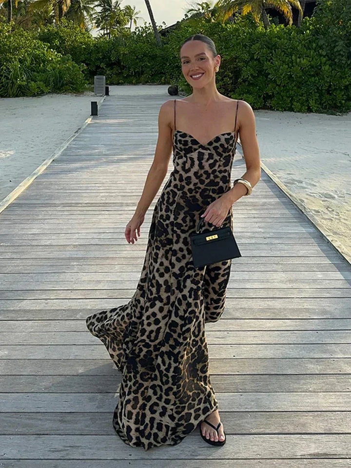 Antonella - Sukienka Maxi w Lwy