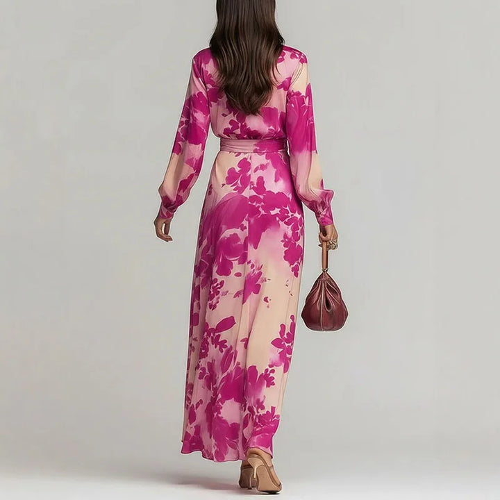 Leah – Kwiatowa Sukienka Maxi