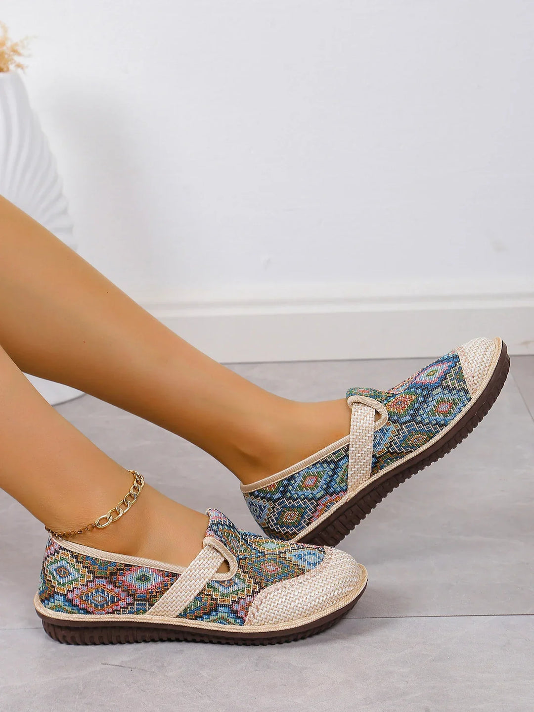Lorna | Lekki Boho-Sneaker do chodzenia
