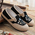 Ella | Boho Haftowane Buty Canvas