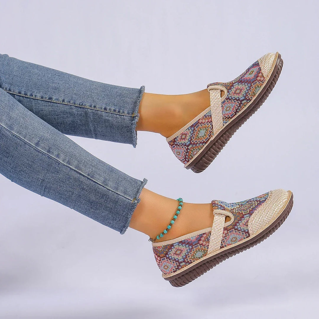 Lorna | Lekki Boho-Sneaker do chodzenia