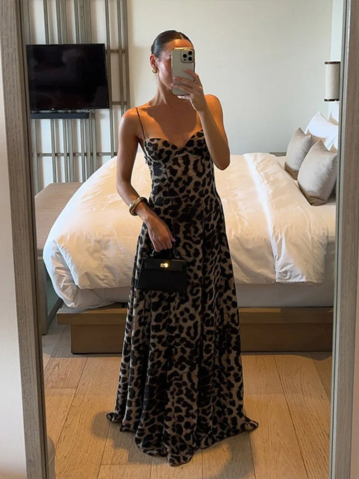Antonella - Sukienka Maxi w Lwy