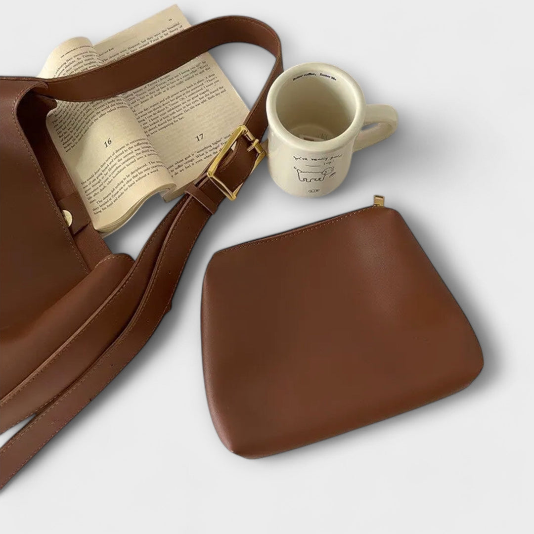 Isidore – Elegancka skórzana torba na ramię