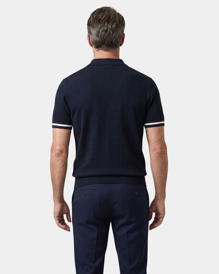Clark | Sweter Polo z Zippem