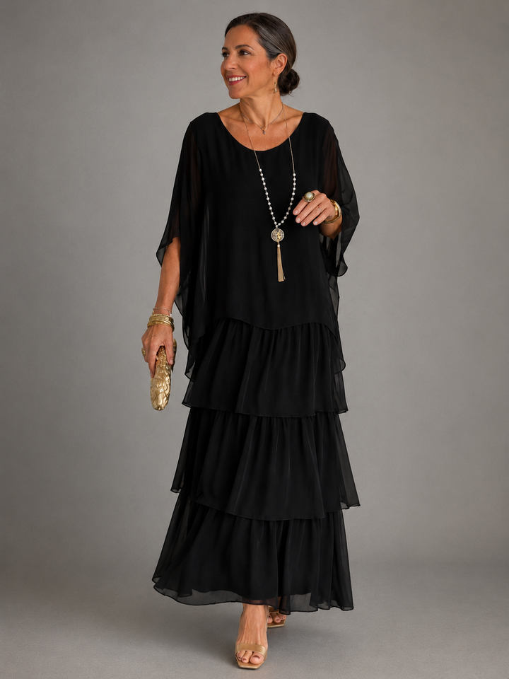 Odile | Elegancka i zwiewna sukienka maxi