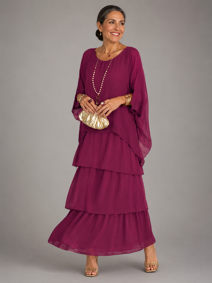 Odile | Elegancka i zwiewna sukienka maxi