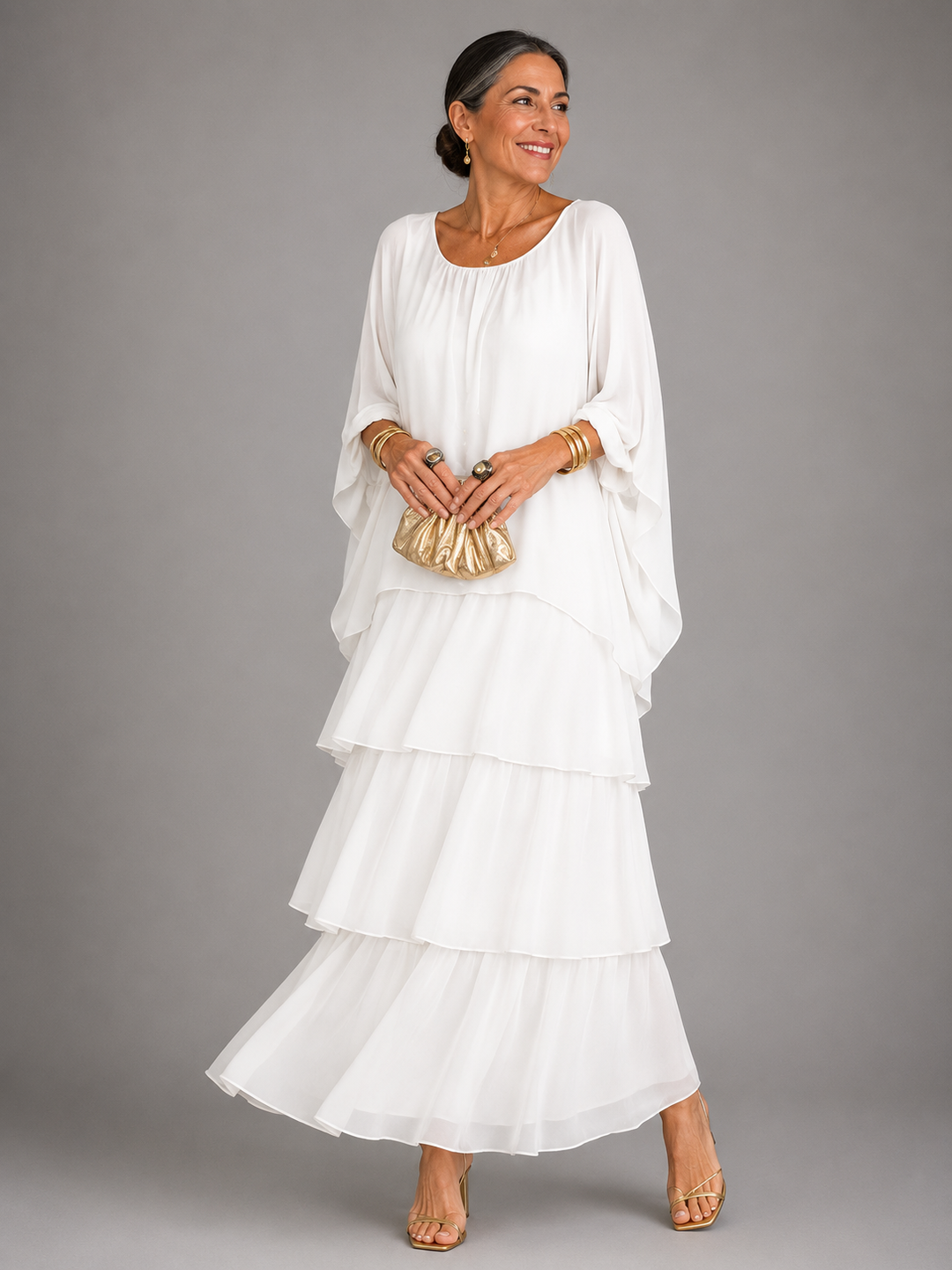 Odile | Elegancka i zwiewna sukienka maxi