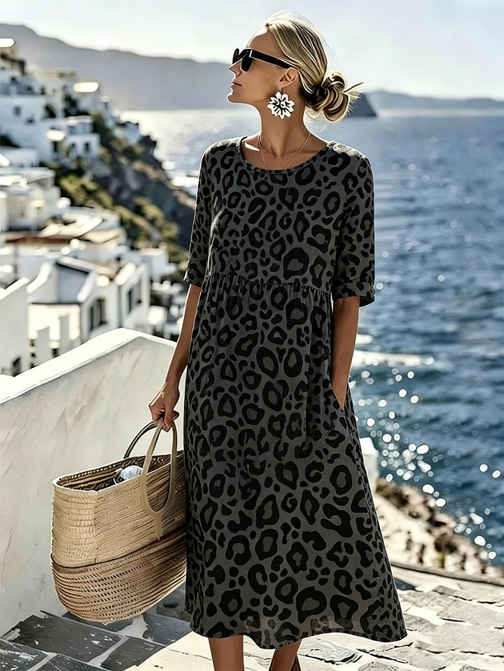 Sienna™ | Midi Sukienka Wild Grace