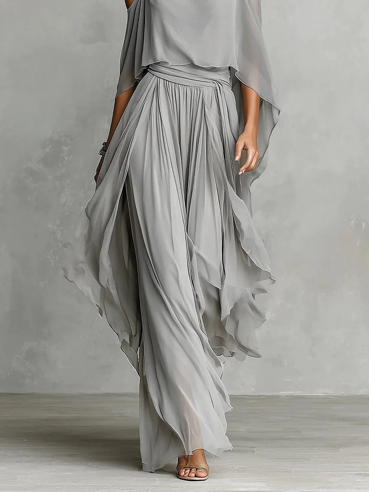 Freya | Zestaw z Chiffonem Off-Shoulder