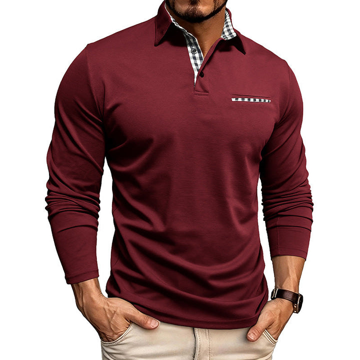 William Premium Polo z Długim Rękawem