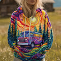 Liliana | Bluza z Kapturem Słoneczny Wędrowiec