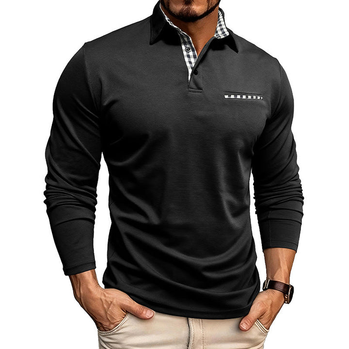 William Premium Polo z Długim Rękawem
